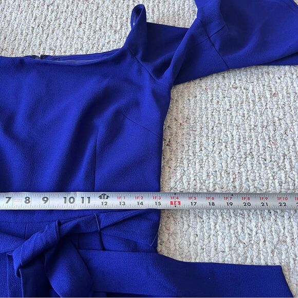 Eliza J Off The Shoulders Bell Sleeves Jumpsuit size - Picture 8 of 15